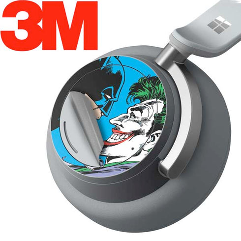 DC Comics The Joker vs Batman Vintage art Surface Headphones Skin